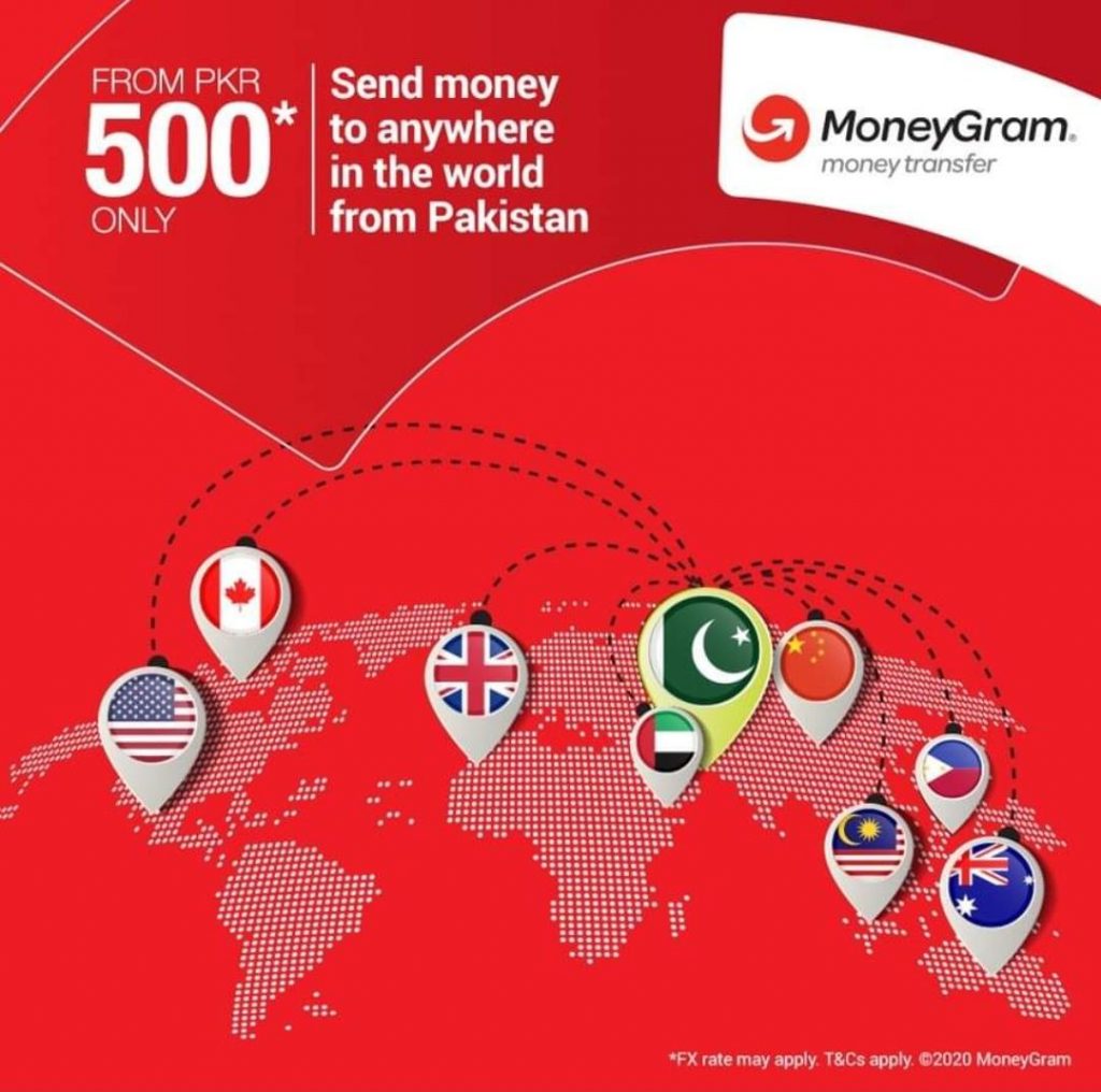 Money Gram Currency Exchanger in Pakistan