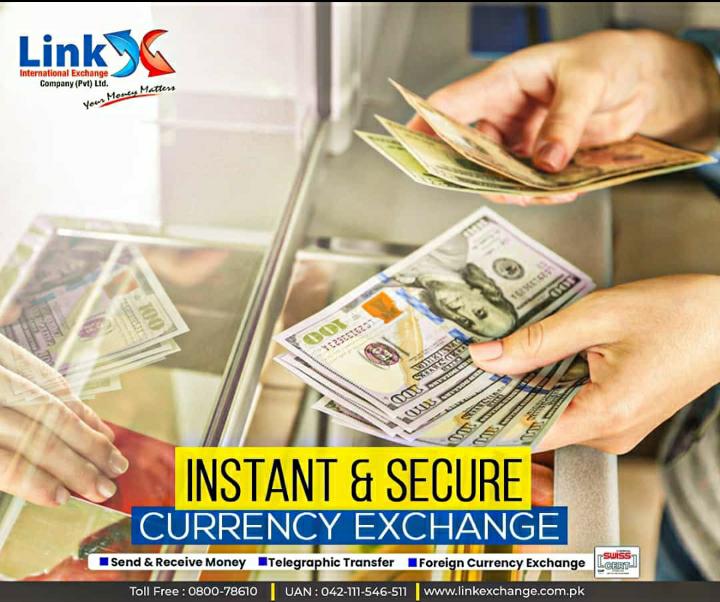 Instant & Secure currency exchange in lahore pakistan