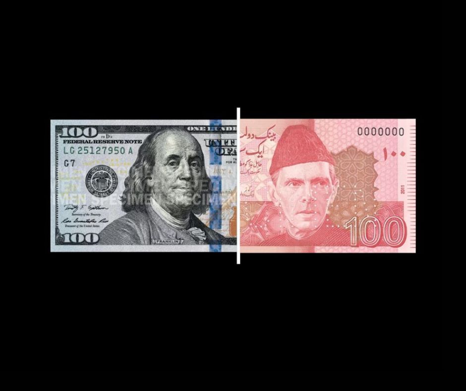 usd to pkr currency exchange rates in Lahore, Pakistan