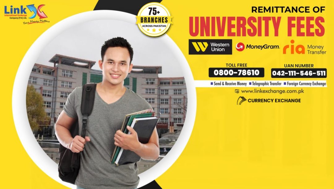 send university fees from Pakistan to world