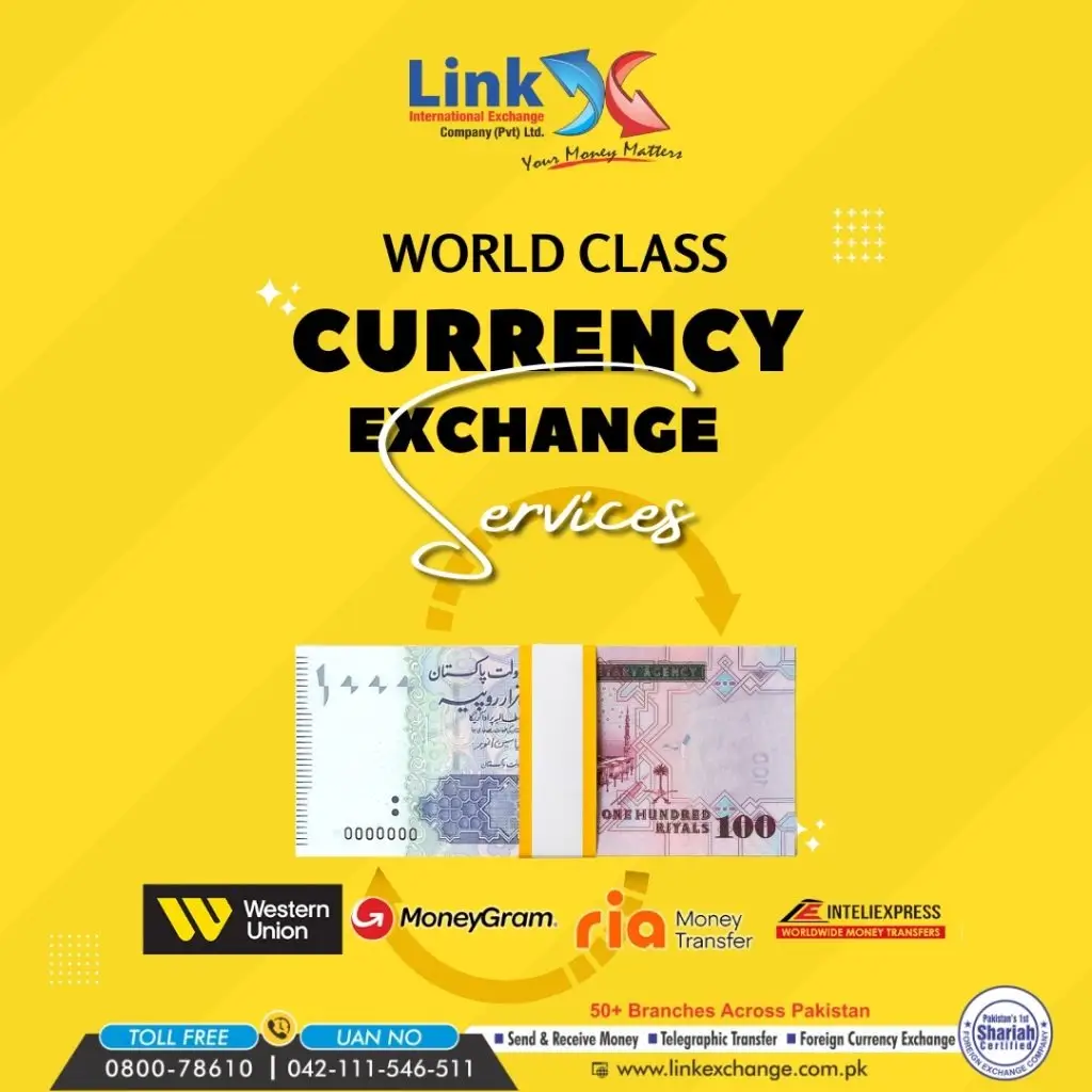 currency exchange services in lahore
