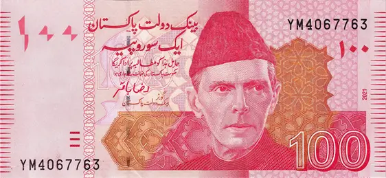 100 pkr note pic