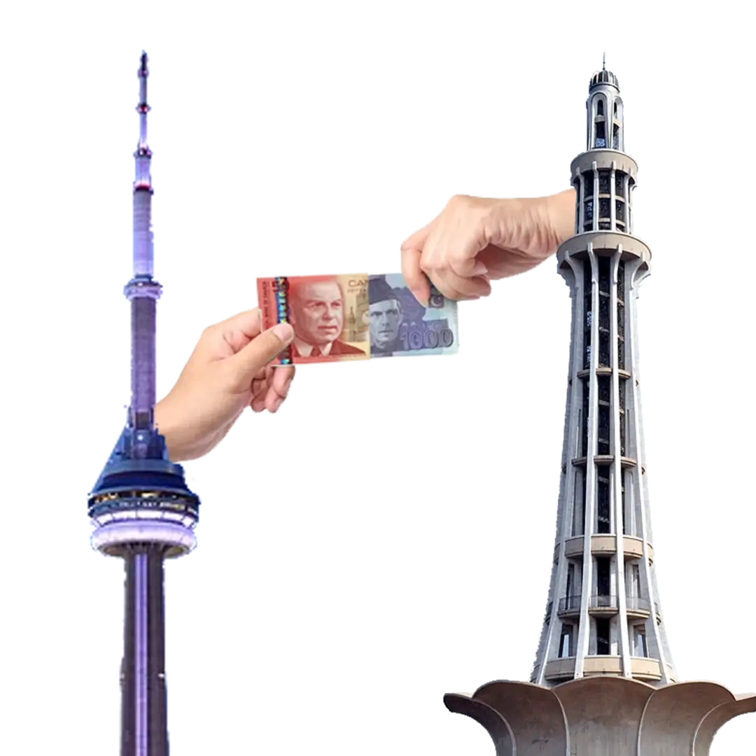 CAD to PKR