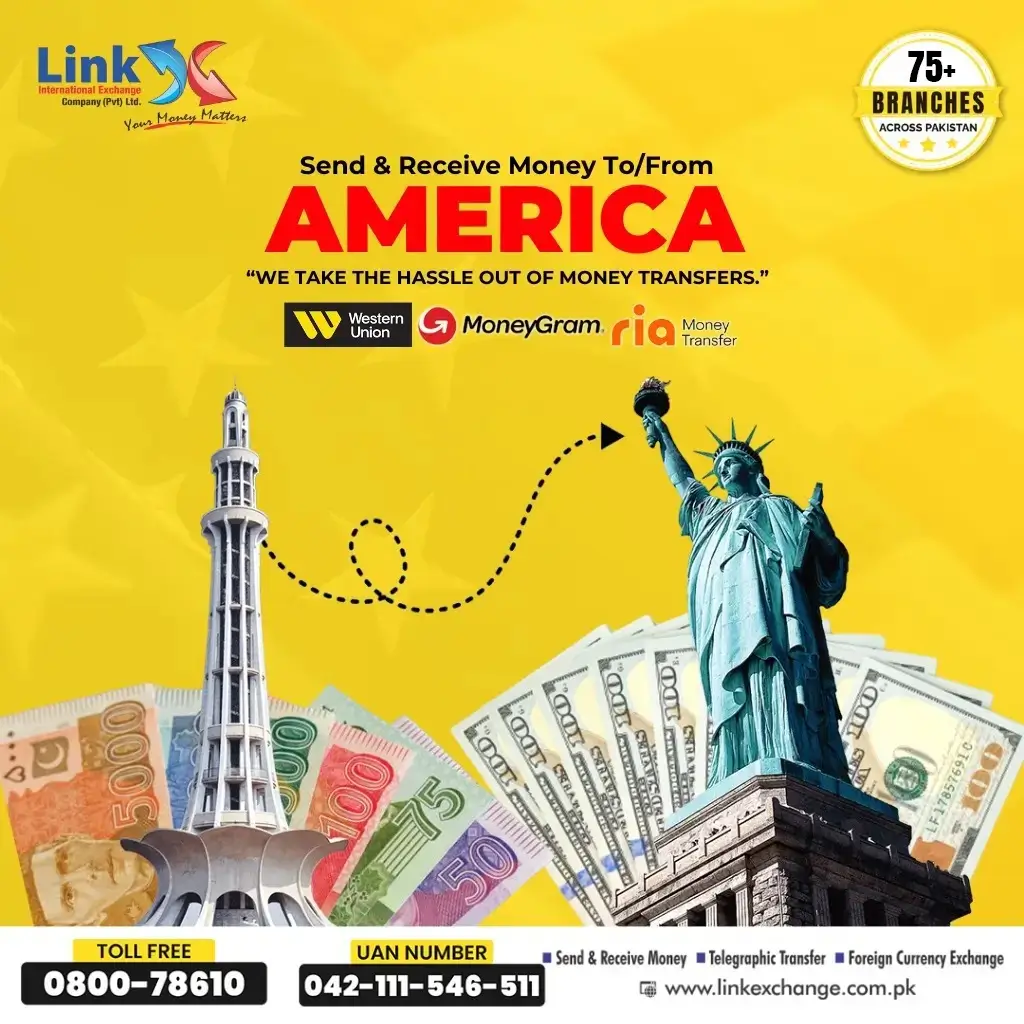 Send & Receive money to America