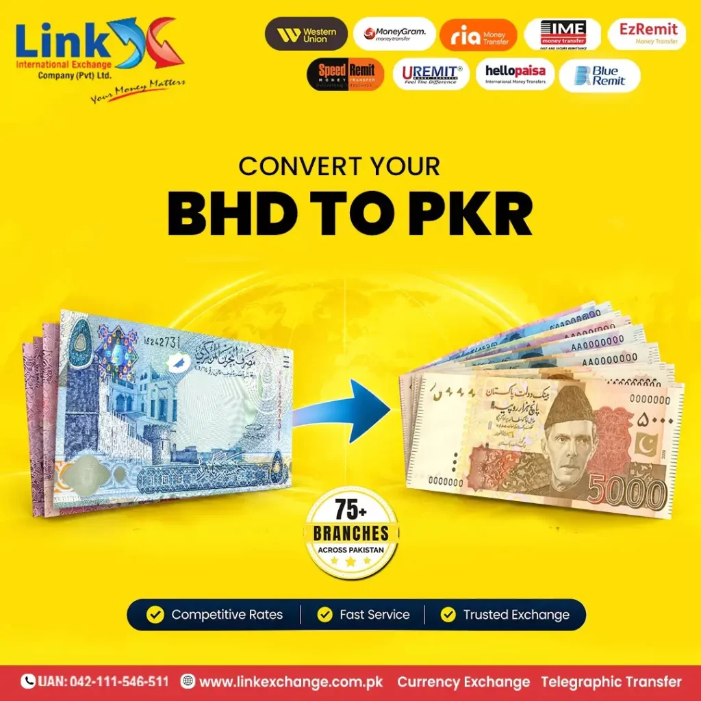 BHD to PKR