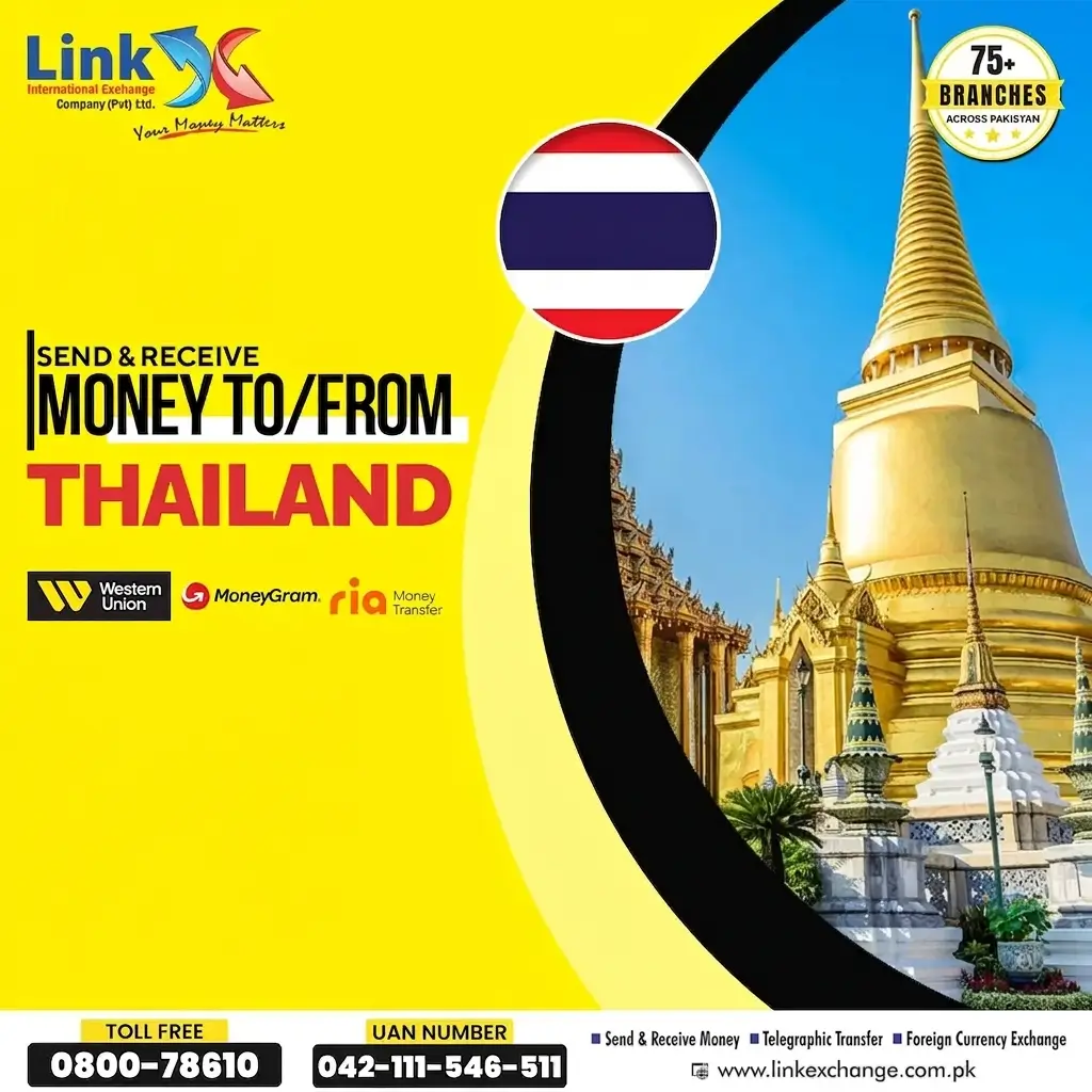 send money from pakistan to thailand